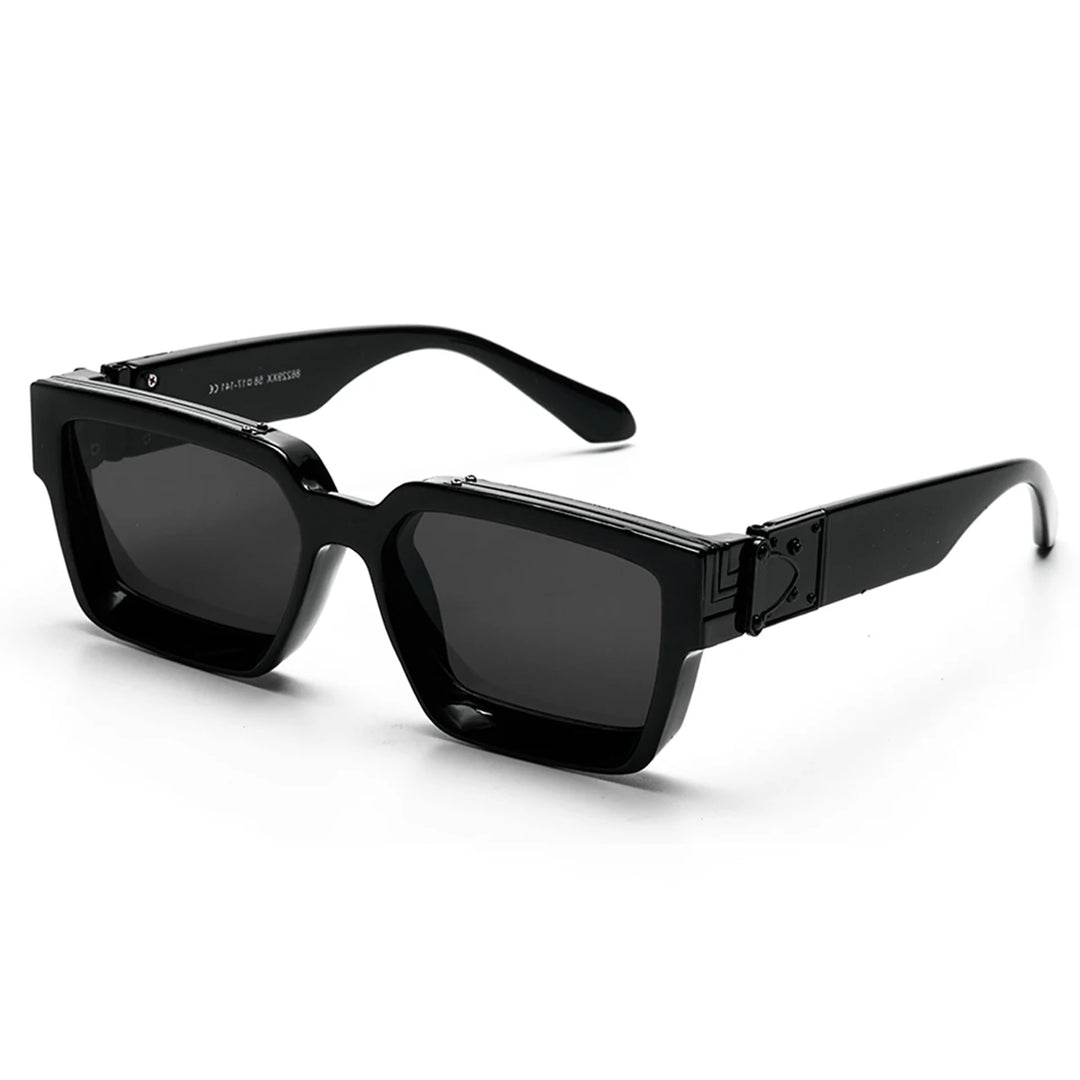 Ruiao Retro Black Millionaire Shades Luxury Sunglasses 2026 For Men Designer Famous Brand Square Sun Glasses Man Women Sunglass