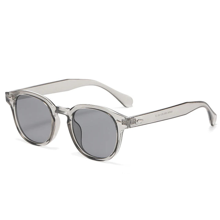 JNPCXI Quality New Retro Round Sunglasses Women Fashion Rivets Decoration Shades UV400 Men Punk Leopard Sun Glasses